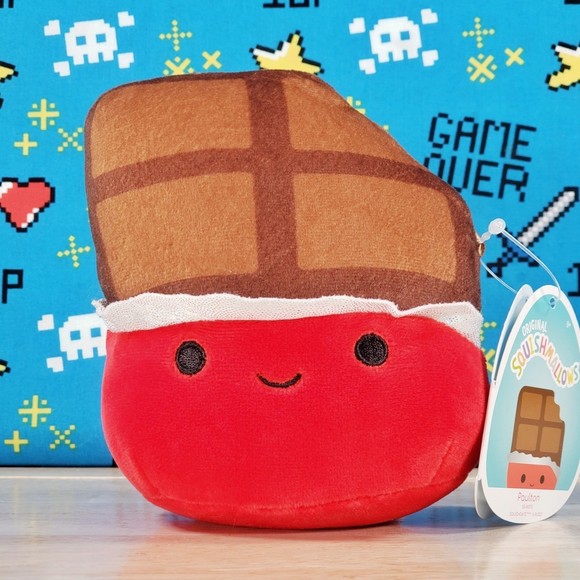 Squishmallows Toys Squishmallow Paulton The Chocolate Bar Snack 5